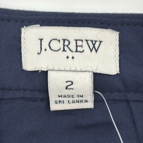 J Crew Factory Pencil skirt in navy size 2 NWT BO722 - Picture 5 of 11